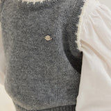Poet knit vest 陰雨天背心