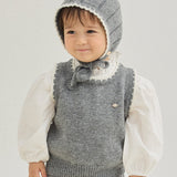 Poet knit vest 陰雨天背心