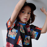 Puppy Room Waffle Short sleeve Set (26SS)