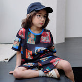 Puppy Room Waffle Short sleeve Set (26SS)