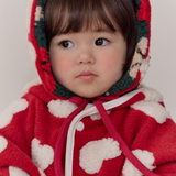 Red Heart/Christmas Reversible Earrings