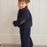 Rosie Fleece Pants_Navy