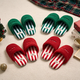 Christmas Slippers (Red/ Green- Adults)
