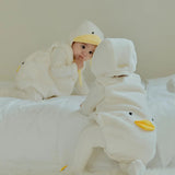 Snow Duck Romper_Ivory