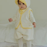 Snow Duck Vest Outer_Ivory