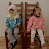 Snow Rabbit Round Knit