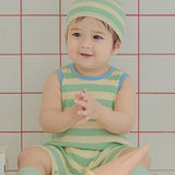 Summer Gelato Romper_Lemon Mint