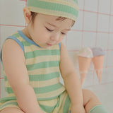 Summer Gelato Romper_Lemon Mint