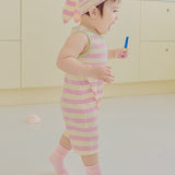 Summer Gelato Romper_Strawberry Banana