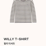Willy T-shirt_Blue Gray