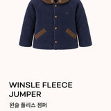 Winsl Fleece Jumper_Navy