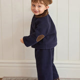 Winsl Fleece Jumper_Navy