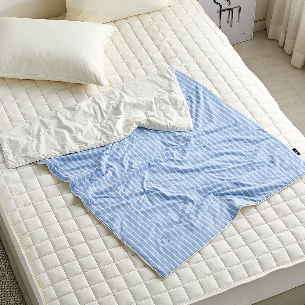 3°C Super Extreme Cool PCM Cooling Mini Blanket 100x150 Sky Blue_CV0226055