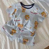 Garden Teddy Short sleeve (25SS) Mesh Indoor Set