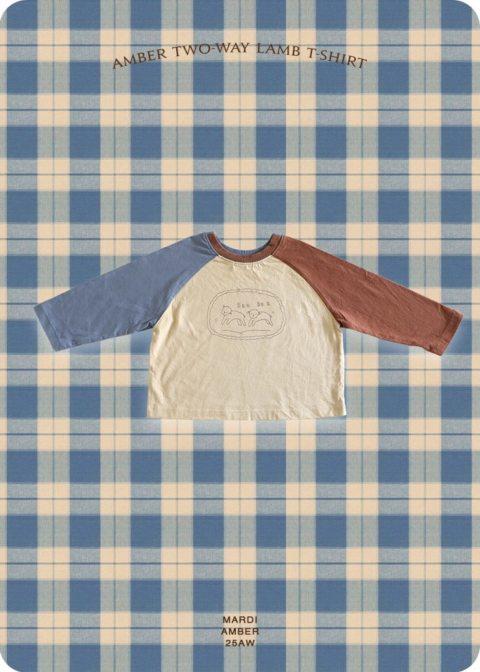 Amber Two-Way Baby Lamb T-Shirt