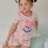 Petit Bunny Short sleeve (25SS) Mesh Indoor Set