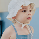 Grid Melange Pants_Blue