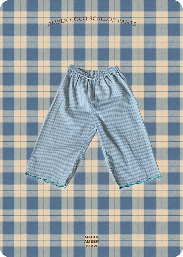 Amber Coco Scallop Pants