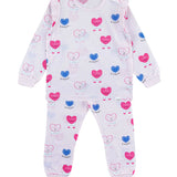 Twin heart jacquard (24SS) indoor wear set
