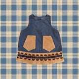 Amber Novelli embroidered one-piece