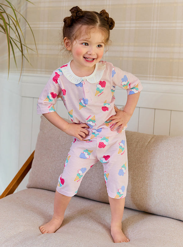 Cotton Sugar Mid Sleeve (24SS) Indoor Set