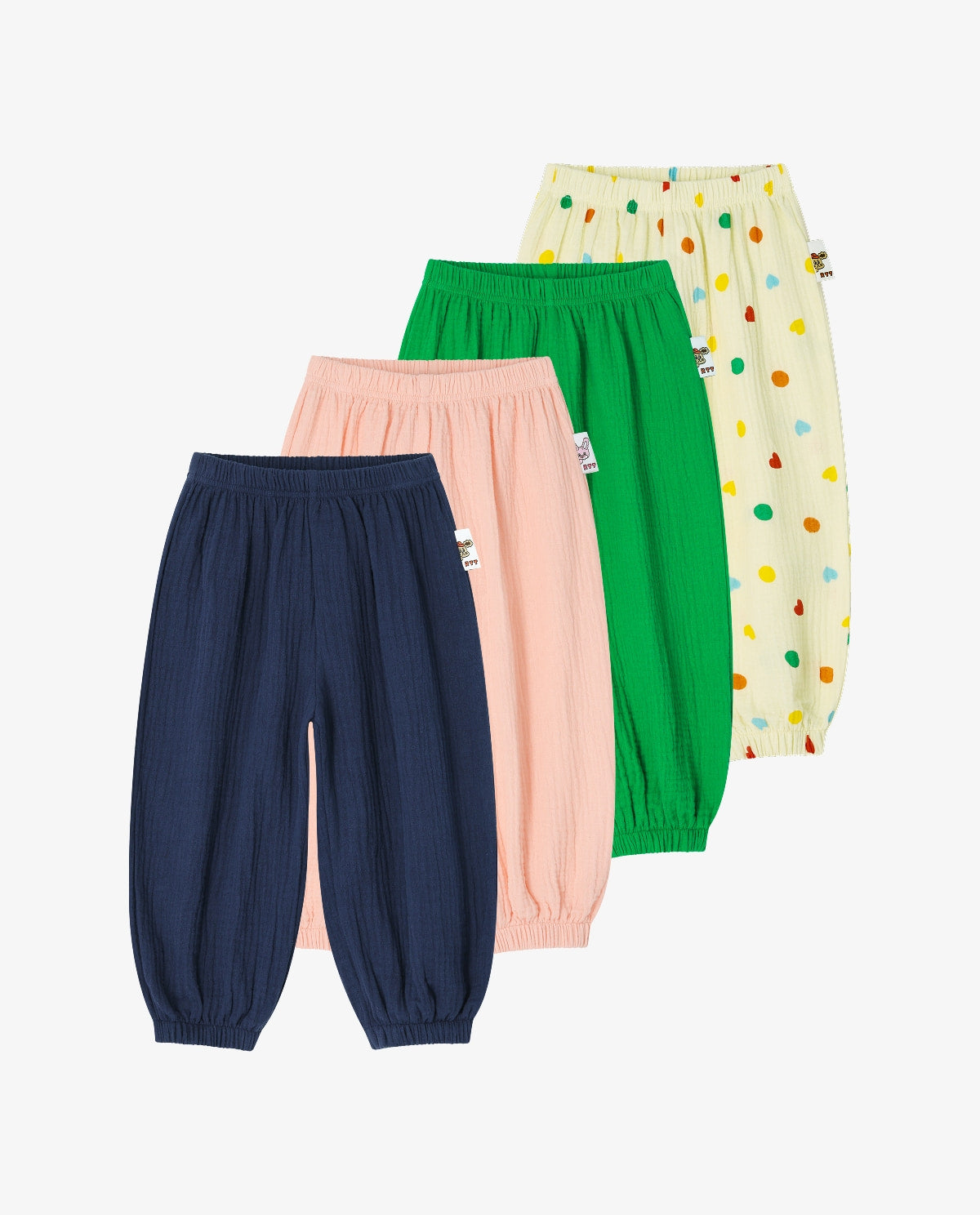 Gauze trousers, ivory