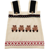 夏季小熊針織套裝