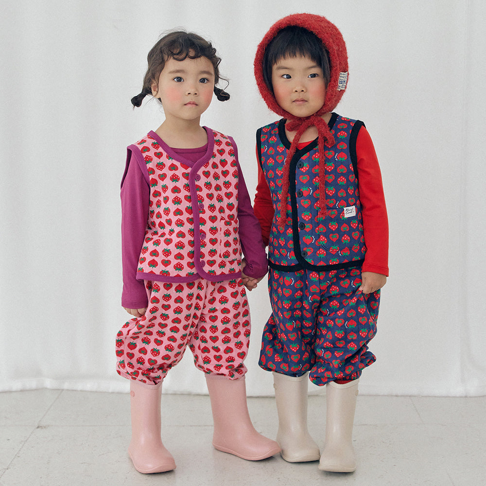 Berry Garden Vest Set_CM001