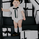 Kane Short Sleeve Bodysuit_White