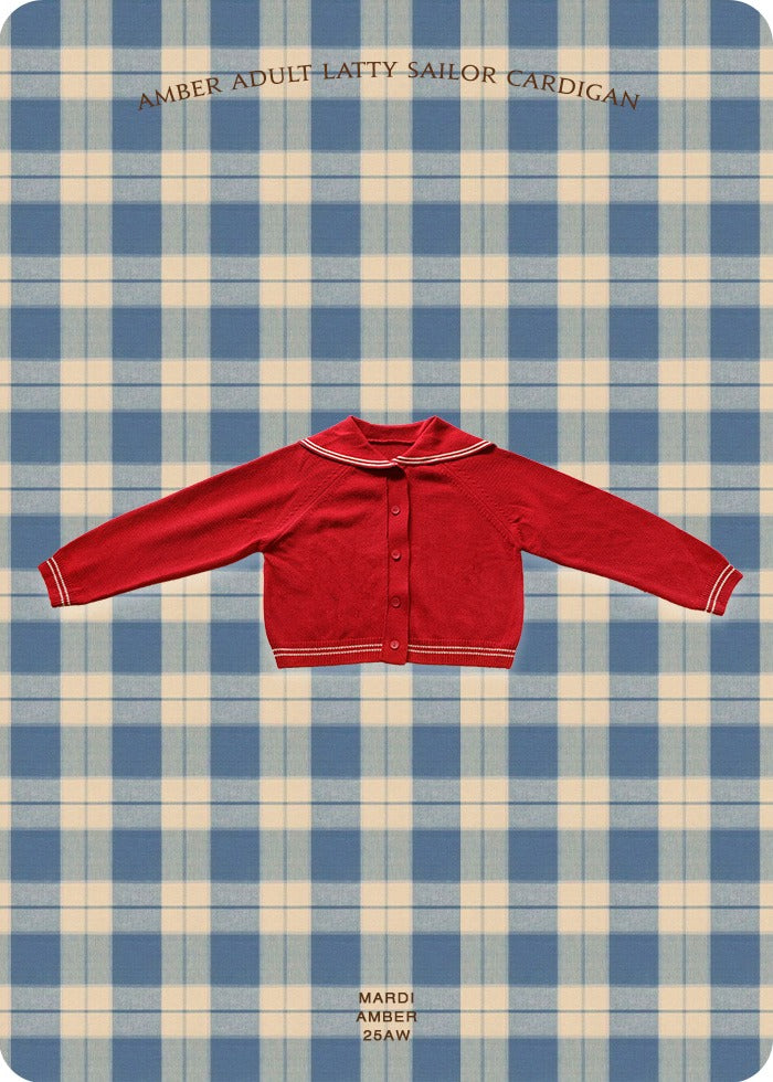 Amber Adult Rattie Sailor Cardigan