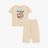 Tropical Comfy Indoor Wear Beige