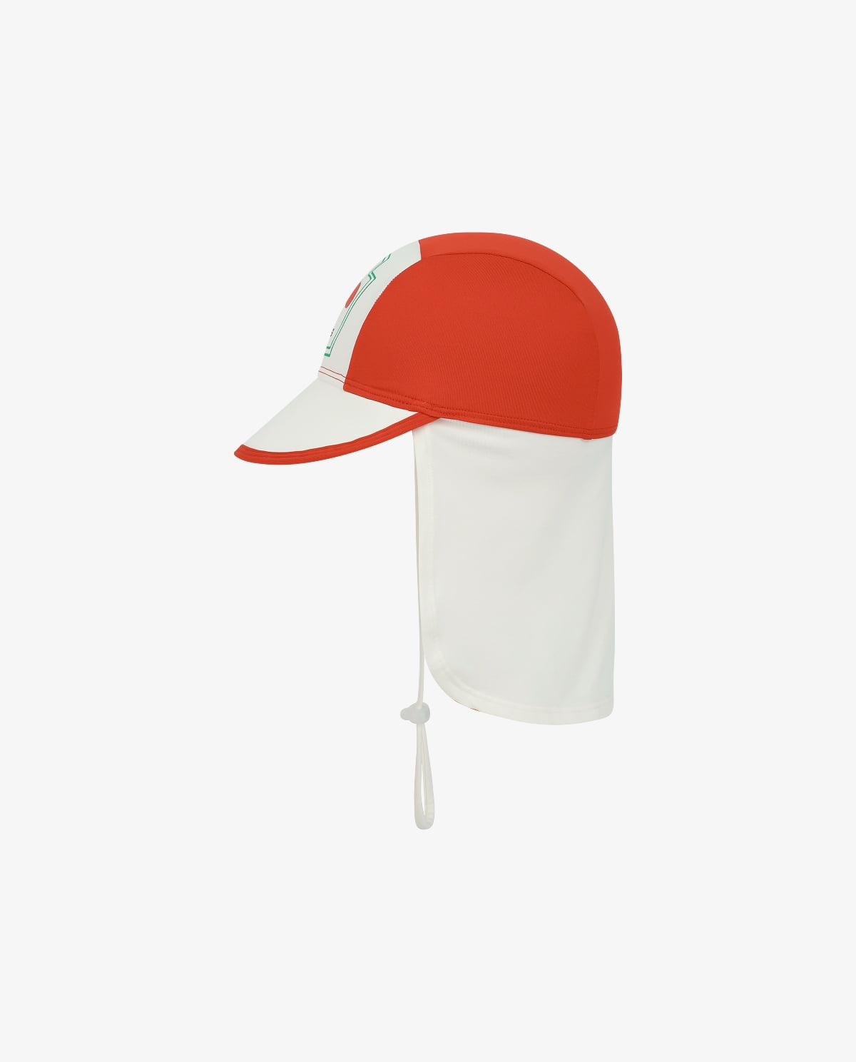 Check Point Rash Guard Hat Set Red