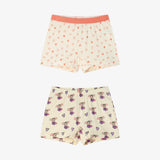 Modal Boxer Panty Set with Heart Point (Girls) 2-Pack