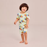 Tropical tight-fitting indoor wear mint