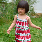 [6/26~Sequential Shipping][Pre-order] Apple Sleeveless Pleated Dress
