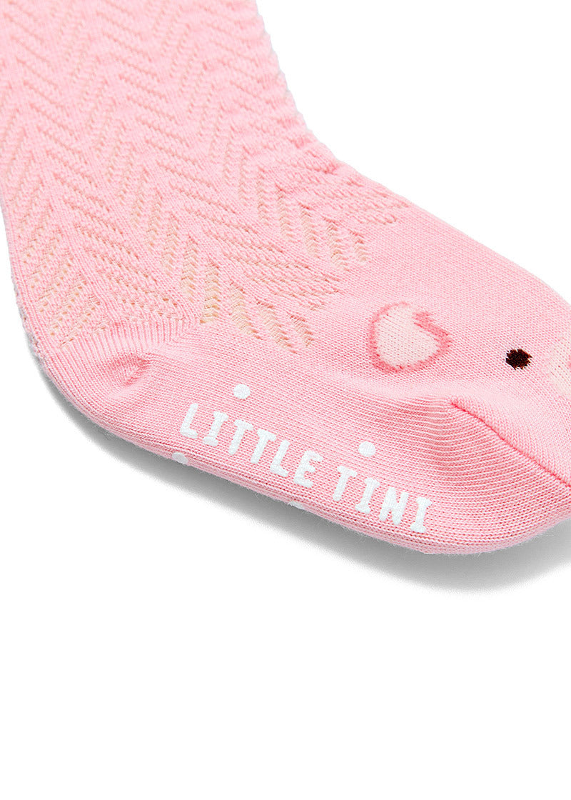 Piggy knee socks