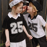 Apple Smile 25 Collared T-shirt Black