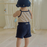 Popin Sleeveless T-shirt_Cream [Scheduled for shipment after May 15]