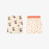 Modal Boxer Panty Set with Heart Point (Girls) 2-Pack
