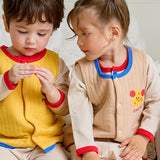 Mini Bear Vest Outer (Yellow)