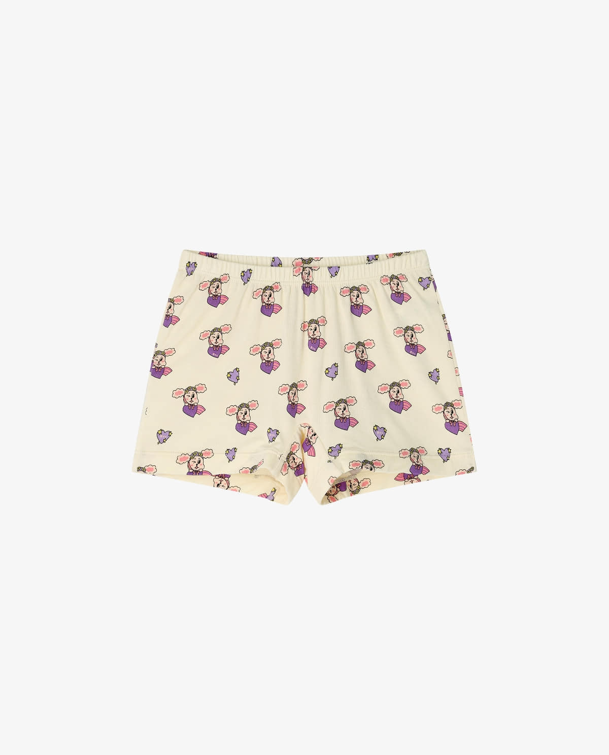 Modal Boxer Panty Set with Heart Point (Girls) 2-Pack