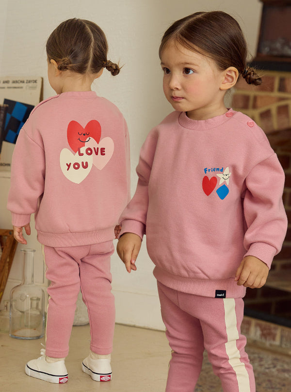 Heart prene sweatshirt (23FW)