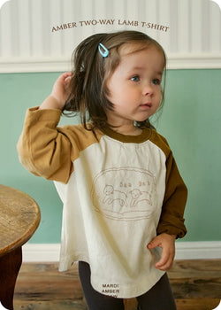 Amber Two-Way Baby Lamb T-Shirt