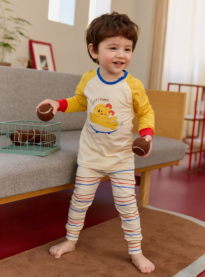 Puppy Run single spandex (24SS) indoor wear set
