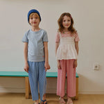Apple Smile Pastel T-shirt Pink