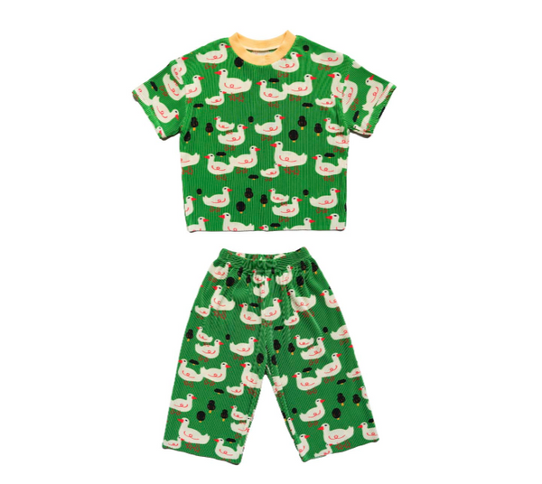 Duck Pleats Set