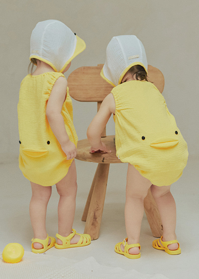 Melting Duck Bodysuit_Yellow
