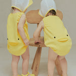 Melting Duck Bodysuit_Yellow
