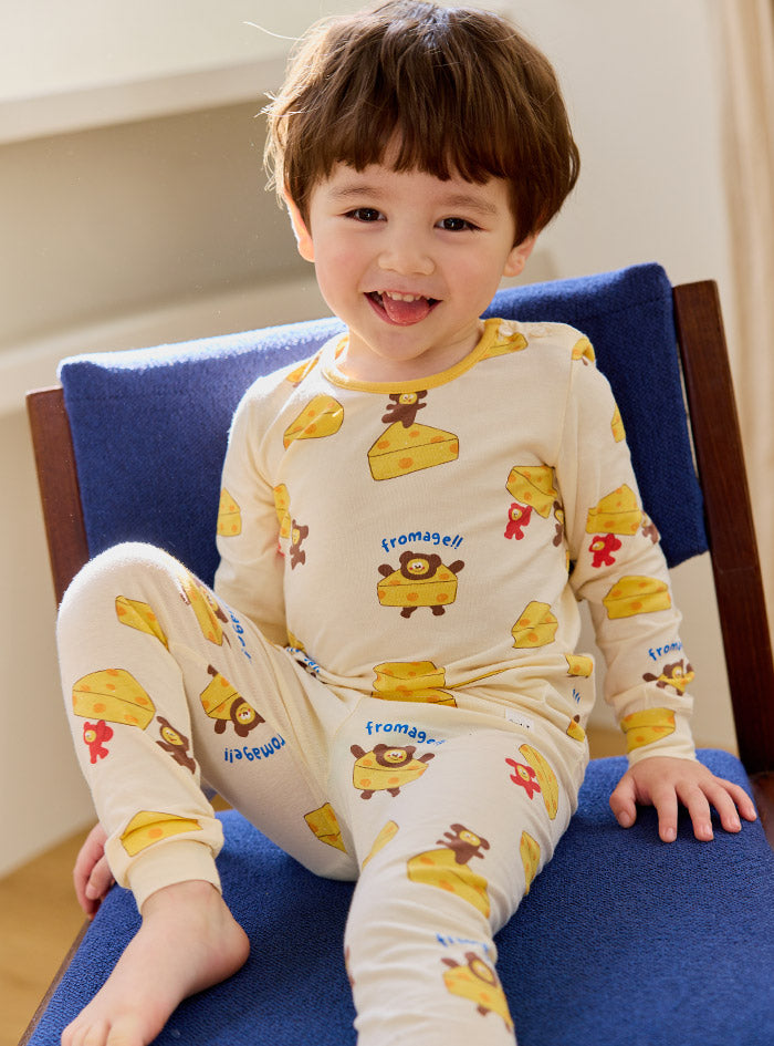 Fromage single spandex (24SS) indoor wear set