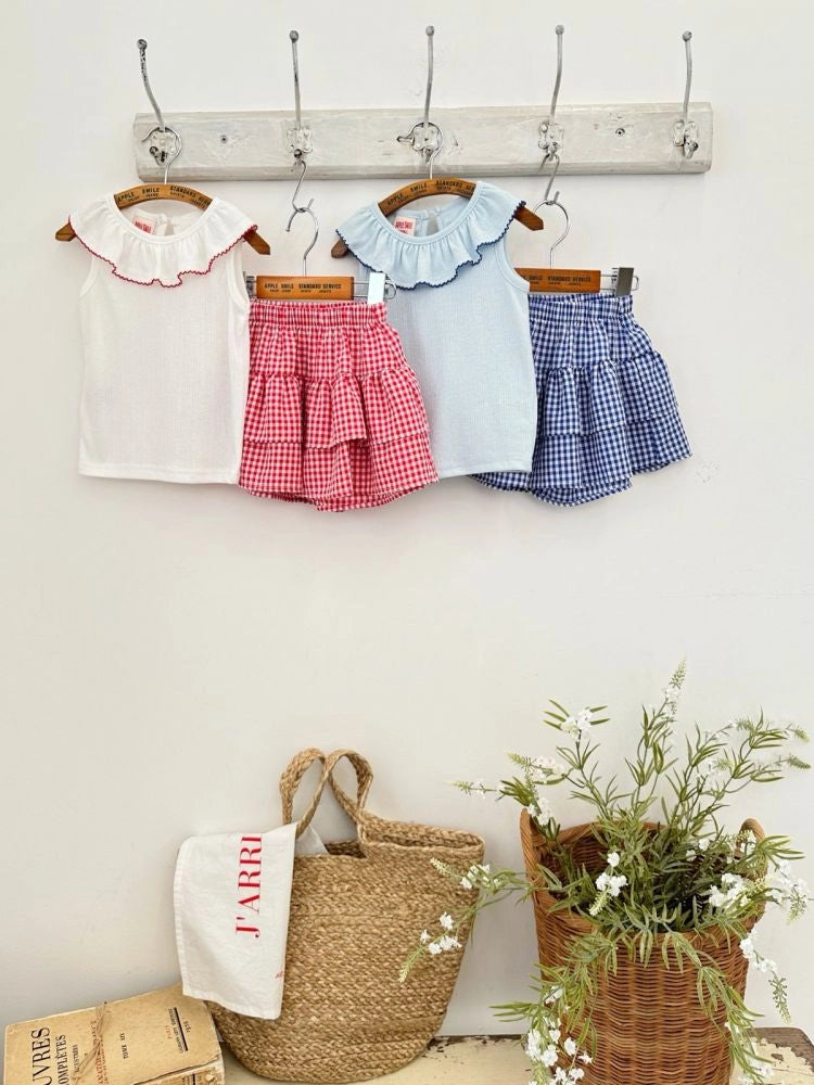 Apple Smile Pincoat Sleeveless Ivory